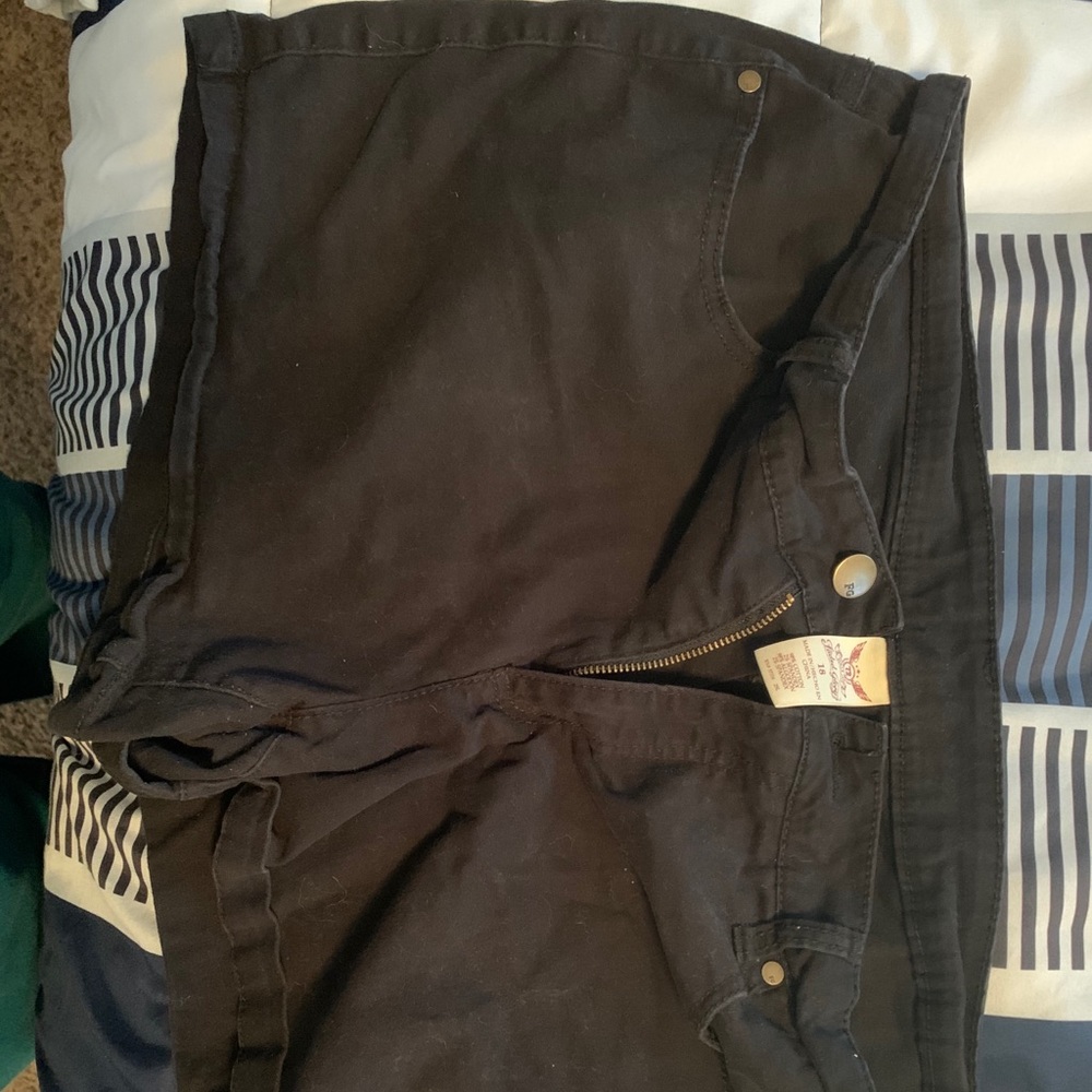 Black shorts
